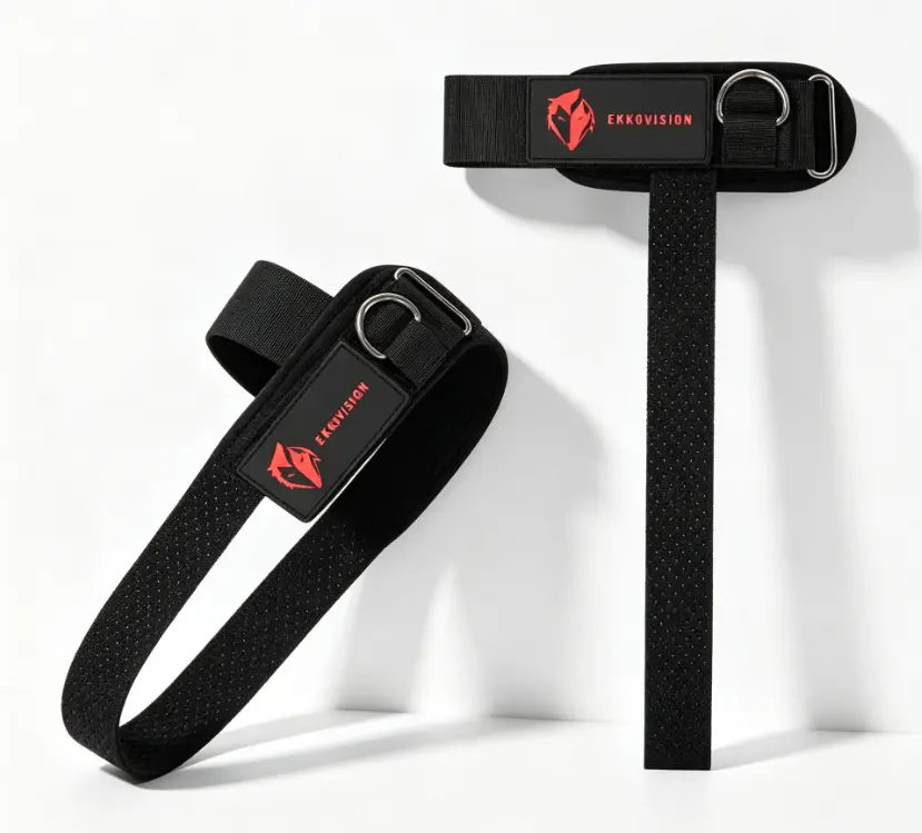 D-ring Gym  Training Wrist Lifting Straps - Non-Slip, Ideal for Heavy Pull-Up, Deadlift Workouts Functional Fitness Toe Separators Adjustable Full Body Weight Bench Foldable
