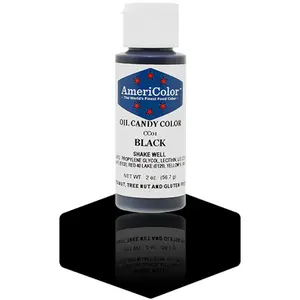 AmeriColor, Black, 2 Ounce, Candy Color Oil Food Color