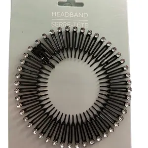 Hair pull back headband