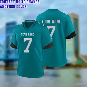 Custom Jacksonville Football Jersey Personalized Uniform Team Name Number Logo Shirt clothes Men women and kids Game Day Outfit DMY