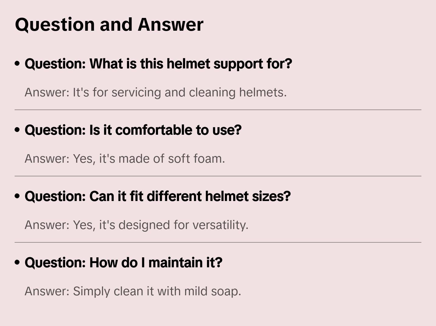 KYT Helmet Support Ring