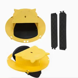 Reusable Automatic Mouse Trap, Easy Installation, Durable Pet Material, Ideal for 5 Gallon Buckets, Pest Control, Rodent Control