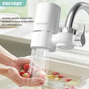 Sink-Mounted Tap Water Filtration System (High Flow + 400 Gallon Capacity) | NSF Certified, Reduces Chlorine & Improves Taste, 1-Year Warranty