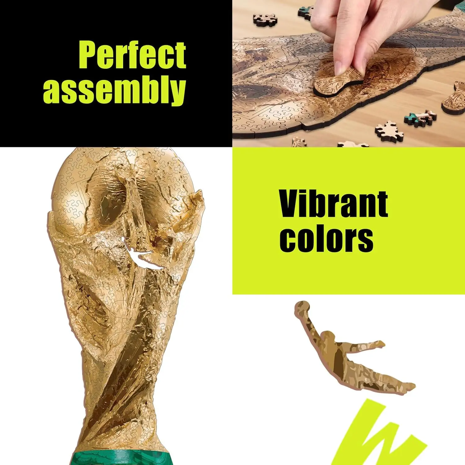 Official FIFA World Cup 2026 Edition Trophy Puzzles for Adults