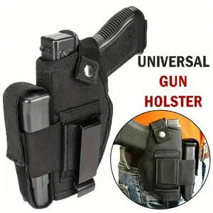 Unisex Holster, 9mm Pistol Holster, IWB/Owb Concealed Carrying Pistol Holster, with Cartridge Bag Unisex Holster, 9mm Pistol Holster, IWB/Owb Concealed Carrying Pistol Holster, with Cartridge Bag