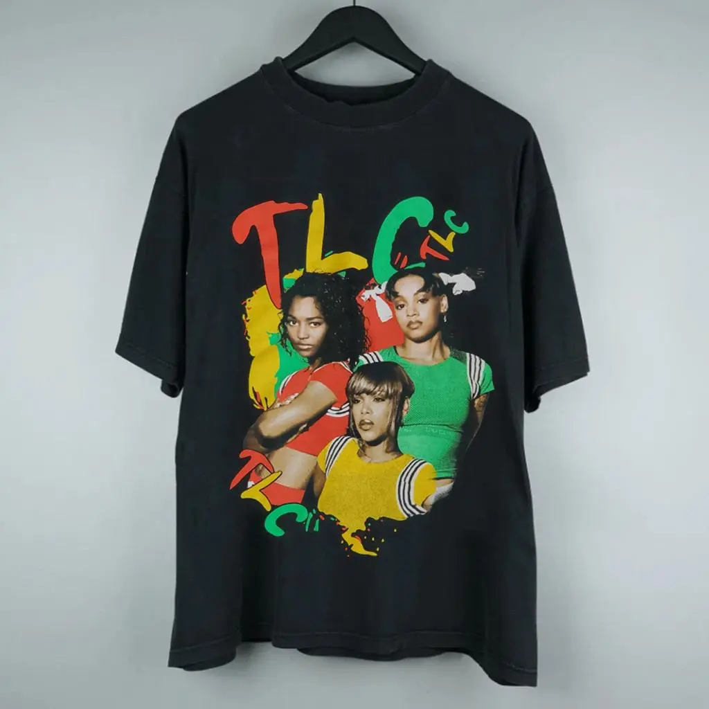TLC It's Iconic Tour 2026 Shirt Waterfalls CrazySexyCool Vintage Music Tee HY6281