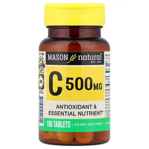 Mason Natural Vitamin C, 500 mg, 100 Tablets