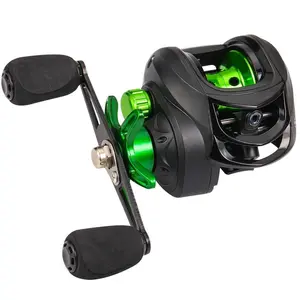 SOUGAYILANG Baitcasting Fishing Reel 7.2:1Gear Ratio Magnetic Brake Left Right Hand Lure Bass Freshwater Saltwater Fishing Reel Young People First Choice for Fishing Beginners