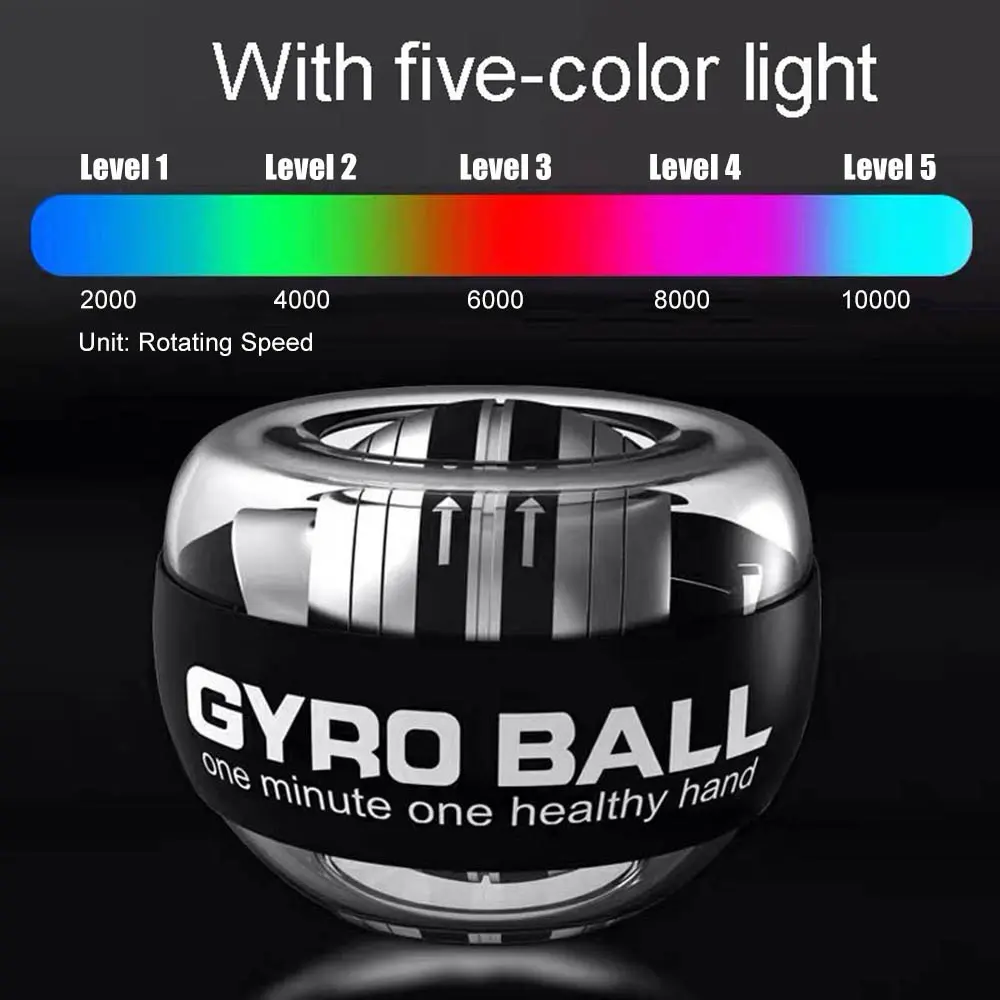 Renge Start Led LED Gyroscopic Powerball Autostart Range - TikTok Shop