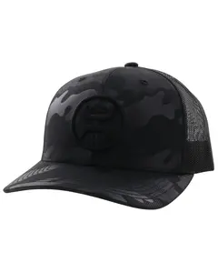 Hooey Men's O Classic Embroidered Logo Trucker Cap - 2209T-Cabk