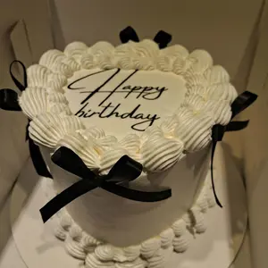 Happy Birthday Sign Edible sheet wafer or paper