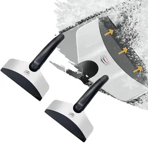 Car snow shovel and ice scraper, multi-functional windshield cleaning and defrosting tool, car cleaning accessory, suitable for Citroen 2CV, AC4, AMI, AX, Berlingo, BX, C-Crosser, C-Elysee, C-Quatre, C1, C2, C3, C4, C5, C6, C8, Car Detailing Tools