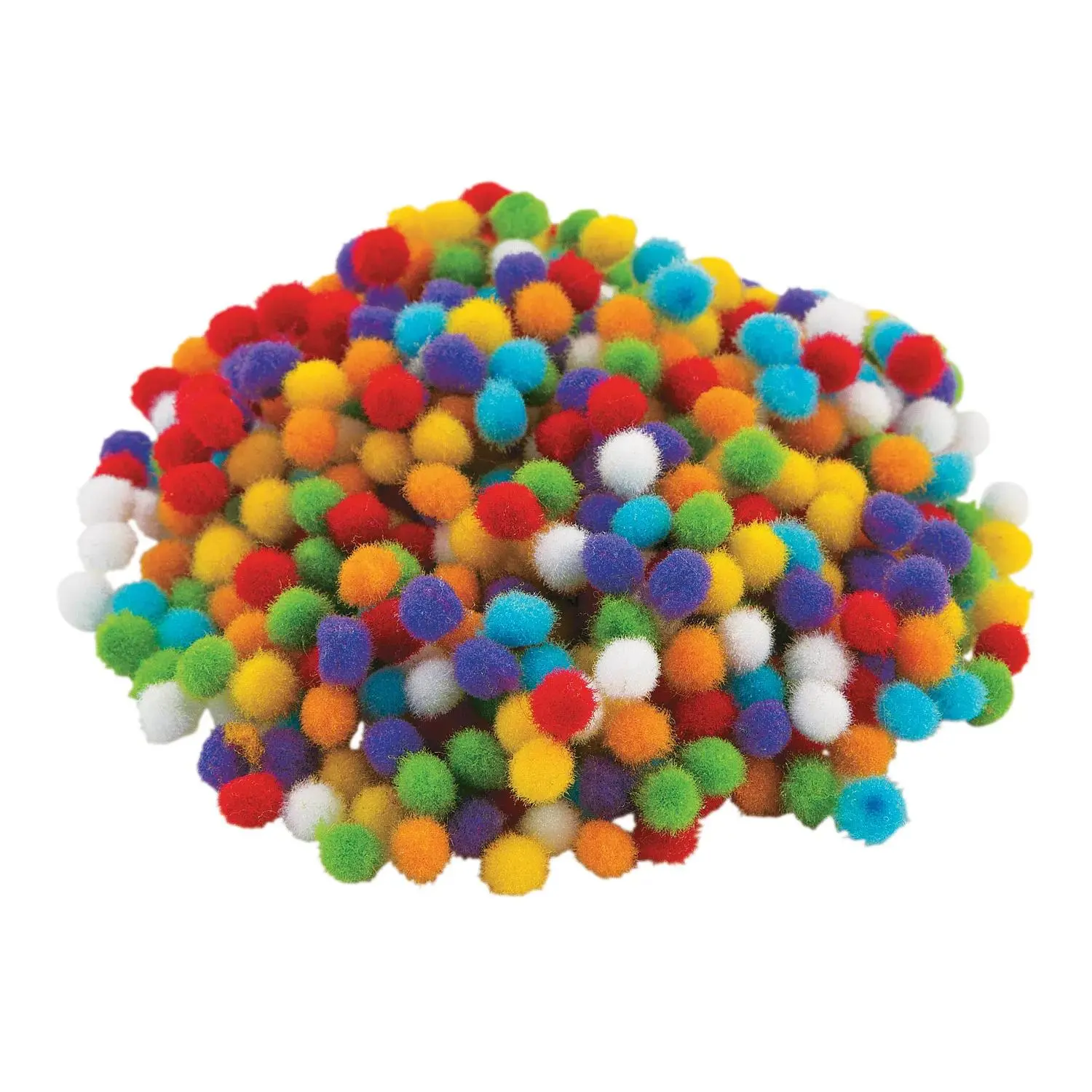 Itty Bitty Pom-Poms, Craft Supplies, 500 Pieces
