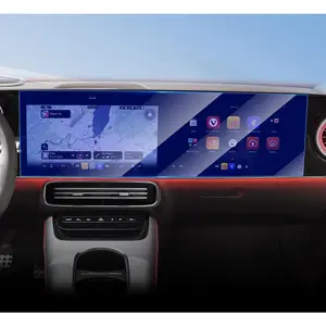 Anti-Blue Screen Protector for 2026 Benz CLA 350 EV Nav 14"& Co-pilot 14" Integrated Screen for 2026 Benz CLA 350 EQ Nav AIO Touch Screen Accessories Tempered Glass 9H [No Glare & Fingerprint]