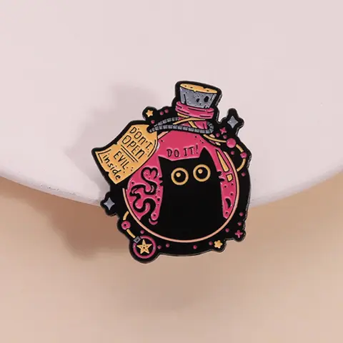 Cute Cat Design Brooch, Lapel Brooch, Fashion Enamel Alloy Brooch Pin, Lapel Pins for Women & Men, Trendy All-match & Exquisite Brooch for Birthday Gift, Fashion Accessory