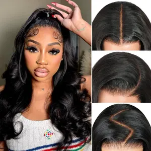 13x6 Lace Front Wigs Human Hair Pre Plucked 180 Density 30 Inch HD Body Wave Lace Front Wigs Human Hair 10A Frontal Wigs Human Hair wigs for Women Glueless Wigs Human Hair Pre Plucked Black wig