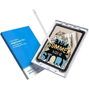 2 Pack Paperfeel (AlignGuard Pro) Screen Protector Compatible with iPad A16 11th / 10th Generation (2025/2022), Crafted for  Writing, Less Reflection, Easy Installation