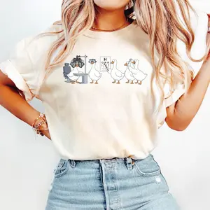 Funny Goose Optometrist Comfort Colors T-Shirt, Goose Ophthalmology Tee, Eye Exam Humor, Animal Doctor Shirt, Veterinarian Gift, Goose