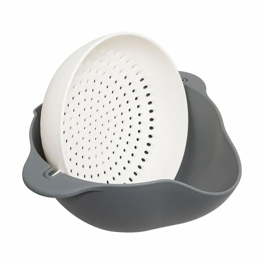 Oval Plastic Strainer, Kitchen Fruit & Vegetable Washing Strainer, Durable Kitchen Filters for Storage, Kitchen Utensils & Gadgets