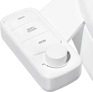 , Self-Dual Nozzle (Feminine/Posterior Wash), Accessibility-Large Buttons, Quick-Release, Non-Fresh System with Pressure
