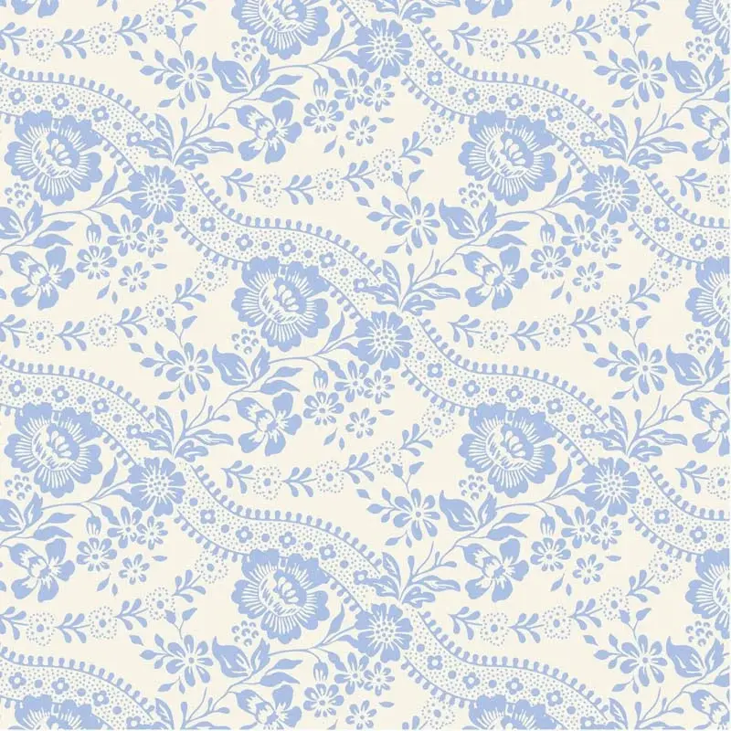 TIL110162 Something Blue - Celeste Sky Tilda Fabric Sold by the Half Yard