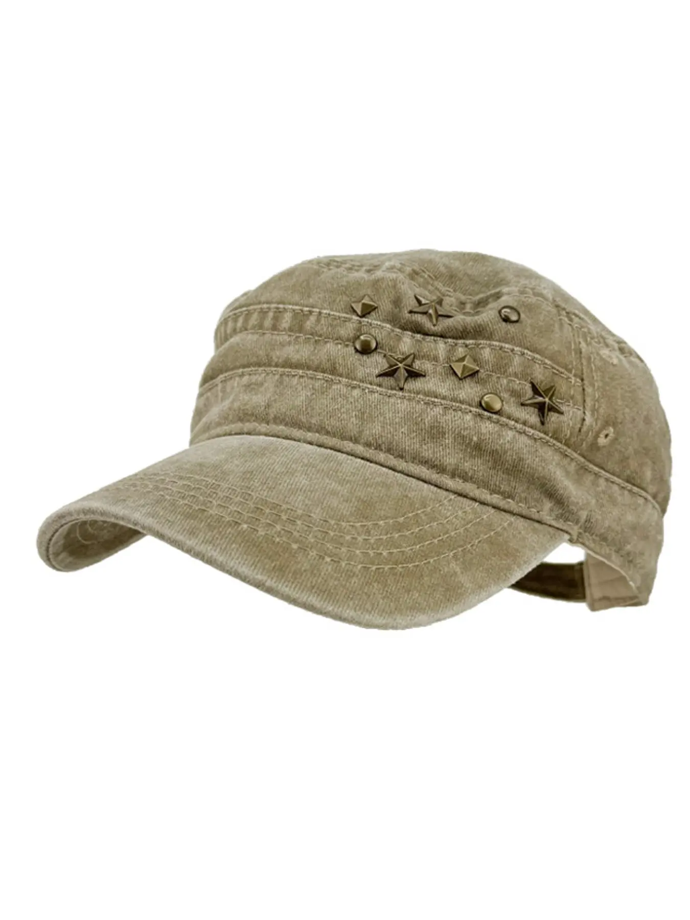Military Hat for Men Army Hats Unique Design Cadet Cap Adjustable Casual Trendy Hat Adjustable Streetwear Hat