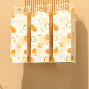 [1400 Hanging Facial Tissues] 4-layer Facial Tissue - 1400 Hanging Style Tissues, Suitable for Home, Restaurant and Kitchen Use, Each 5.04 inches x 6.69 inches Napkin