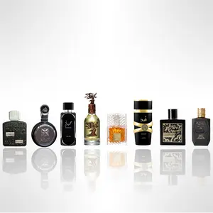 Ramz Lattafa Silver + Fakhar Lattafa + Hayaati (Men) + Eternal Oud + Khamrah Lattafa + Asad by Lattafa + Qaed Al Fursan + Raghba for Men – Fragrance Gift Bundle