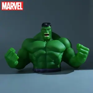 Marvel Officially Licensed Hulk Bust Bank, Hand Puppet Collectible Deposit Box, Unique Birthday Gift for Fans and Collectors