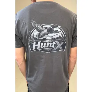 HuntX Mallard Patch Comfort Color Short Sleeve Tee