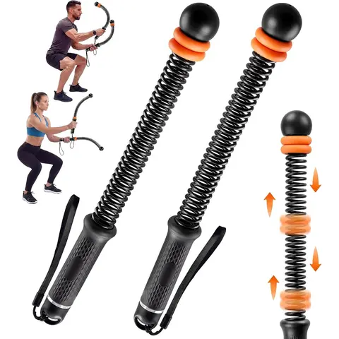 Weighted Cordless Battle Ropes, Heavy-Duty Portable Home Gym Workout Equipment Exercise Ropes for Men and Women, Ideal for Strength Training, HIIT and Low-Impact Aerobic Workouts
