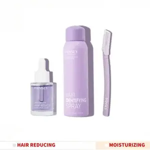 Hair Recognition Spray & Hair Control Serum Set — Gentle Formula, Compatible with Razors, Suitable for Sensitive Skin. Leaves Skin Smooth and Radiant, Soothes Breakouts, Inhibits Hair Growth, and Ensures Comprehensive Hair Removal — Summervibes