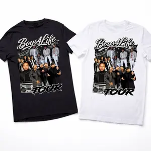 B2K Boys 4 Life Tour T-Shirt, 90s R&B Concert Fan Apparel-Pretty RickY, B5 Bow wow H1K