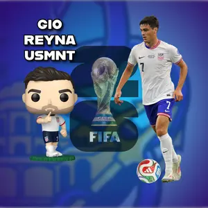 USMNT Gio Reyna # 70 Funko Pop Vinyl Figure USA World Cup 2026