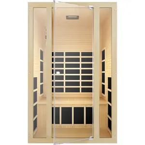 Ensi+ High-Heat 170°F 2-Person Far Infrared Sauna (Ultra-Low EMF)