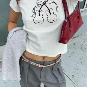 Miffy Cherry Twins Baby tee - Cute