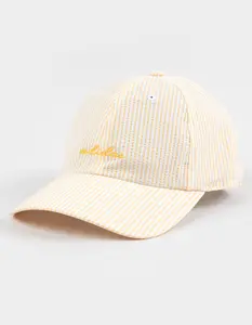 ADIDAS Seersucker Womens Strapback Hat, Yellow