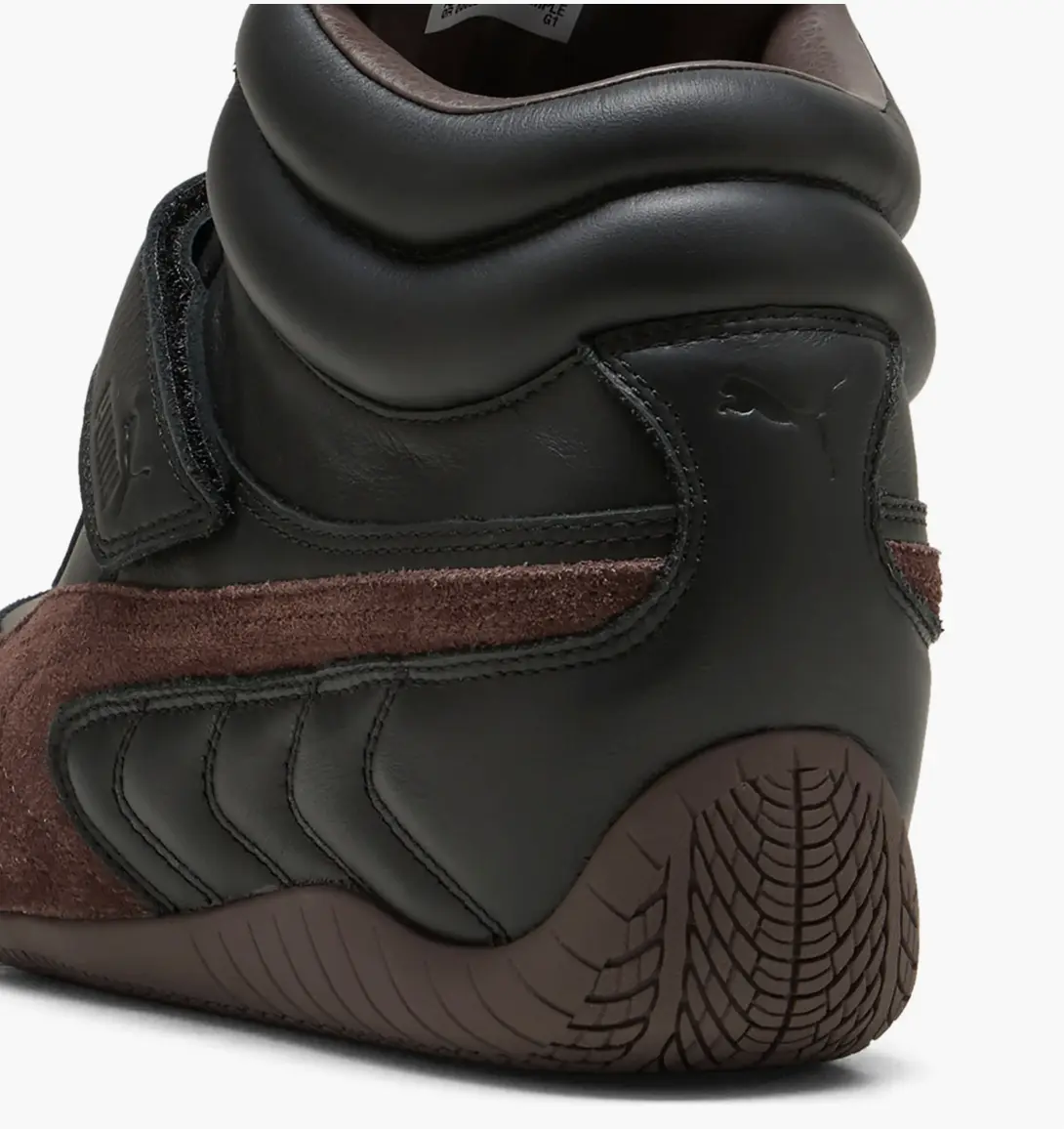 Puma Speedcat Wedge Black Chocolate Brown Women's Sneaker