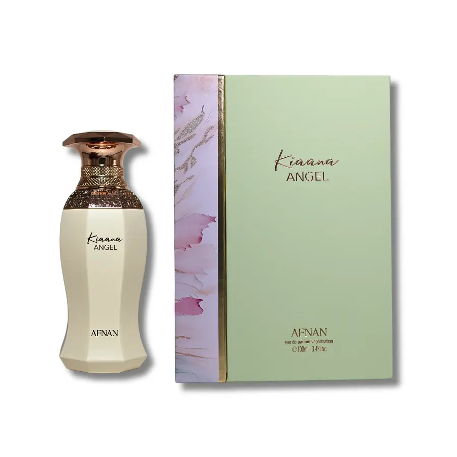Afnan Kiaana Angel Eau de Parfum, Aromatic Sweet Scent for Women, Long-Lasting Captivating Fragrance with Pear & Sandalwood, 3.4 fl oz Bottle Perfume, Edp Scents, 3 To 3.9 Fl Oz, Edp Spray Fragrance, Perfumes, Edp Fragranced Perfume, Perfumes For Women