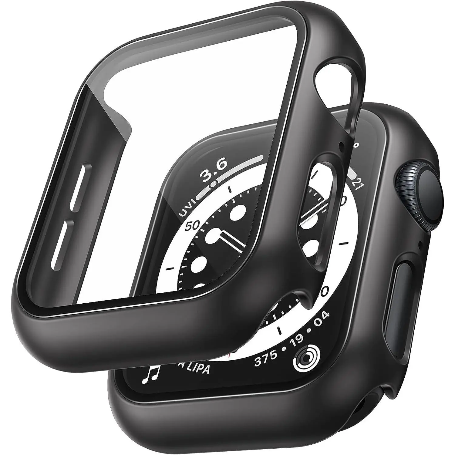 Smartwatch Tempered Glass Screen Protector, Minimalist Dust-Proof Watch Cover Compatible with Apple Watch 38/40/41/42/44/45mm, Smart Watch Accessories