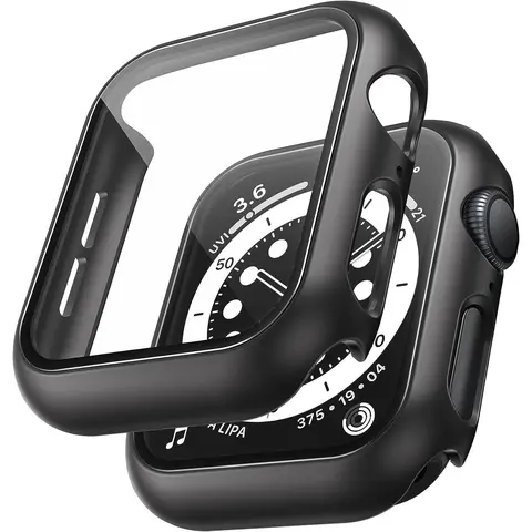 Smartwatch Tempered Glass Screen Protector, Minimalist Dust-Proof Watch Cover Compatible with Apple Watch 38/40/41/42/44/45mm, Smart Watch Accessories, Wearable Tech Accessories