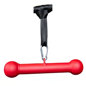 Body-Solid Tools Dog Bone Grip Handle for Grip Strength Training, Forearm Workouts, and Pull-up Bars