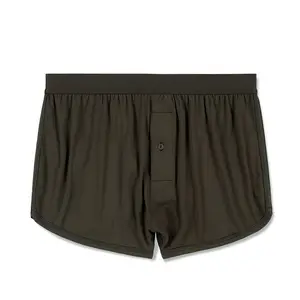 C-IN2 Minimal Runner Boxer Boone Brown for Men | Breathable Modal Fabric with a Soft, Lightweight Feel | Easy Fit with Classic Button Fly Closure
