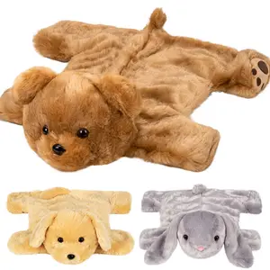 OUTREE Weighted Lap Pad 22.83 * 19.69 in,Weighted Stuffed Animals for Sensory Needs，4.5LBS Bear-Shaped Weighted Blanket Kids，Sensory Toys