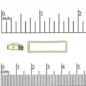 Rectangle Bead Frame Sold by the Piece - K35