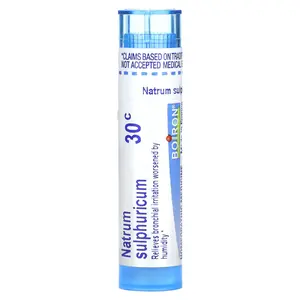 Boiron Natrum Sulphuricum, 30C, Cough Relief, Approx 80 Pellets