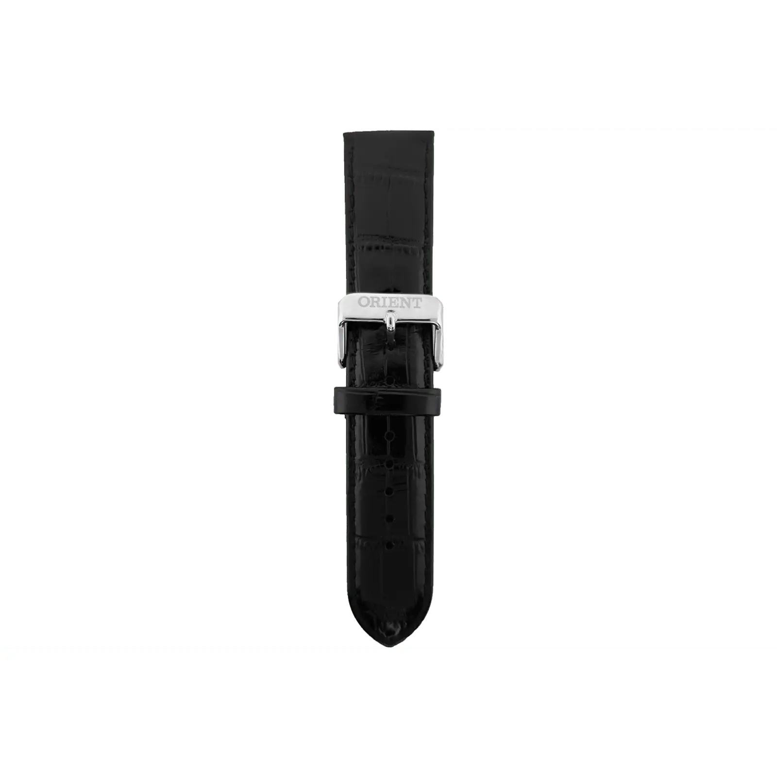 Classic Black Leather Watch Bracelet, 21mm Replacement Strap with Buckle Clasp for Men's and Women's Watches, Leather Band, Everyday, Classical Fashion Watch Accessories