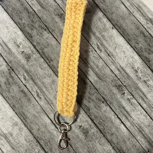 Crochet Wristlet Keychain