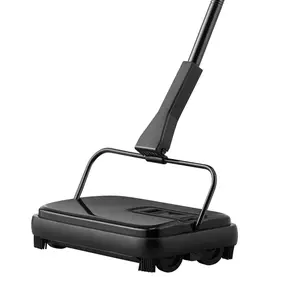 Carpet Sweeper - Manual Floor Sweeper, 7.87 Inch Path, 300ml Dustbin, for Hardwood, Laminate, Rugs, Pet Hair - Home & Office Cleaning Default