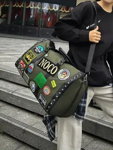 Large Capacity Travel Bag, Lightweight Zipper Travel Bag, Multifunctional Travel Bag, Portable Multi-functional Sports Bag for Men & Women, Trendy All-match Bag for Daily Use